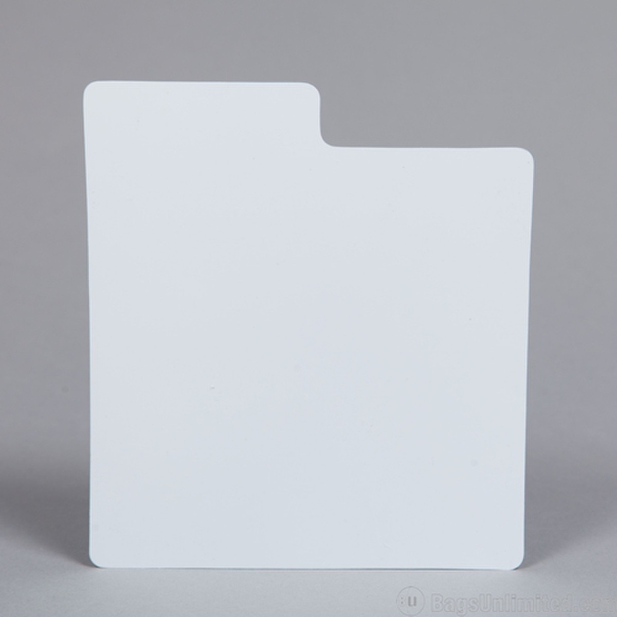 White Plastic 45rpm Record Divider